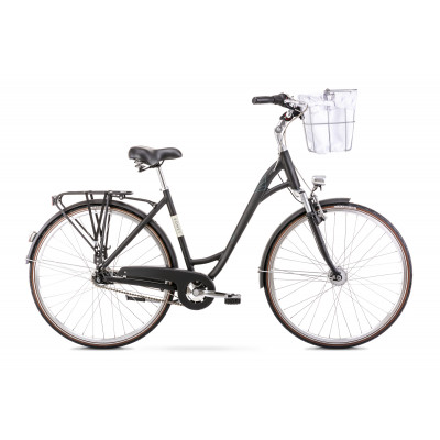 Mestský bicykel ROMET ART DECO LUX L čierna